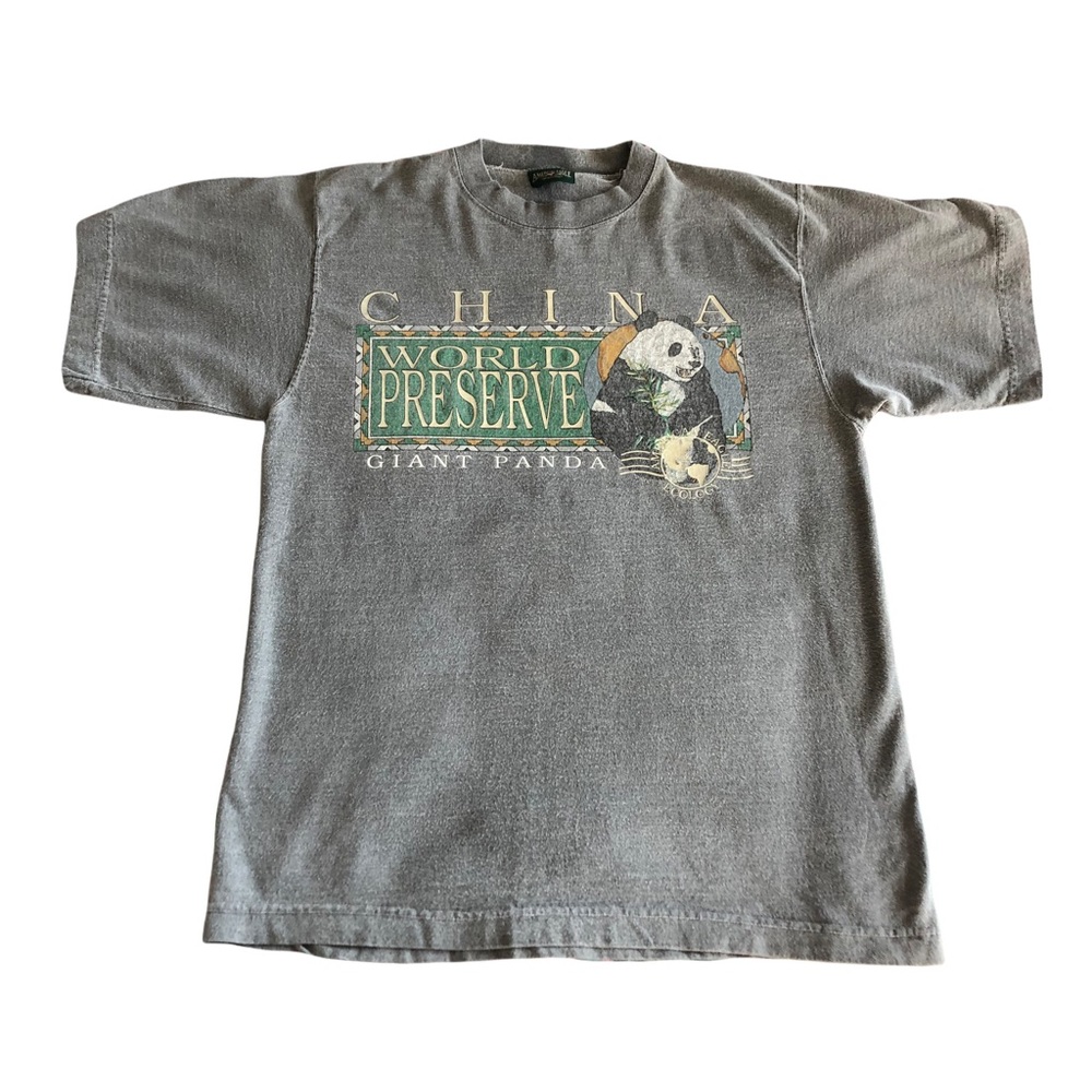 RARE Vintage American Eagle GIANT Panda Shirt